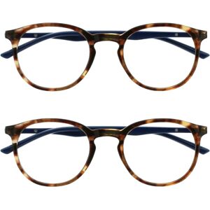 Opulize Blue Light Filter Computer Glasses - Slim Round Frame Opulize Blue Light Filter Computer Glasses - Slim Round Frame