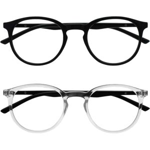 Gafas de lectura Opulize - Negro +2.00 Gafas de lectura Opulize - Negro +2.00