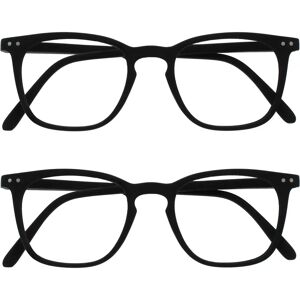 Opulize RR64-1-200 Large Square Reading Glasses - Stylish Durable Frame Opulize RR64-1-200 Large Square Reading Glasses - Stylish Durable Frame