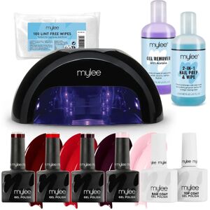 Mylee Brand Model Convex Curing Gel Nail Polish Kit - Professional Mylee Brand Model Convex Curing Gel Nail Polish Kit - Professional