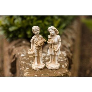 Garden Mile - Boy & Girl Statue - Garden Statue Garden Mile - Boy & Girl Statue - Garden Statue