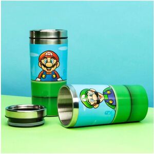 Paladone Super Mario Warp Pipe Travel Mug - Stainless Steel Paladone Super Mario Warp Pipe Travel Mug - Stainless Steel