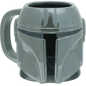 Paladone Mandalorian Helmet Cup - 650ml - Ceramic - Official Star Wars Paladone Mandalorian Helmet Cup - 650ml - Ceramic - Official Star Wars