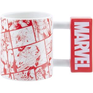 Paladone Marvel Logo Shaped Mug - 450ml - Official Marvel Merchandise Paladone Marvel Logo Shaped Mug - 450ml - Official Marvel Merchandise