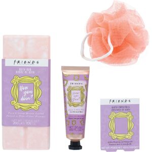 Coffret Cadeau Friends Pêche & Fleur d'Oranger - Bain & Corps - Publicité Coffret Cadeau Friends Pêche & Fleur d'Oranger - Bain & Corps - Publicité