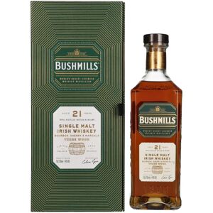 Bushmills 21 Year Old RARE Ierse Whisky in Cadeauverpakking Bushmills 21 Year Old RARE Ierse Whisky in Cadeauverpakking