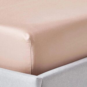 Homescapes Egyptian Cotton Fitted Sheet - Double Beige 1000 TC Homescapes Egyptian Cotton Fitted Sheet - Double Beige 1000 TC