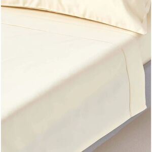 Homescapes Super King Cream Egyptian Cotton Flat Sheet - Bed Sheet Homescapes Super King Cream Egyptian Cotton Flat Sheet - Bed Sheet