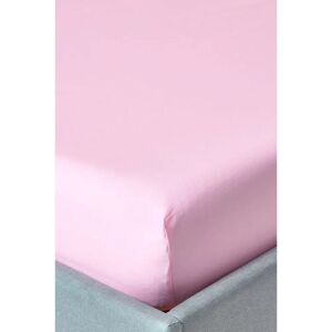 Homescapes Egyptian Cotton Deep Fitted Sheet - Pink - 200 Thread Count - Single Homescapes Egyptian Cotton Deep Fitted Sheet - Pink - 200 Thread Count - Single