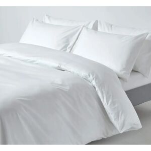 Homescapes Egyptian Cotton Duvet Cover with Pillowcase - Super King - 200 TC Homescapes Egyptian Cotton Duvet Cover with Pillowcase - Super King - 200 TC