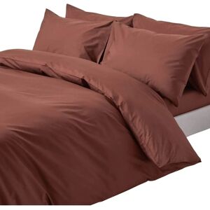 Homescapes Egyptian Cotton Duvet Cover King - Chocolate - 200 TC - Bed Linen Homescapes Egyptian Cotton Duvet Cover King - Chocolate - 200 TC - Bed Linen