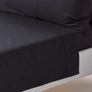 Homescapes Black Egyptian Cotton Flat Sheet - Bed Sheet Homescapes Black Egyptian Cotton Flat Sheet - Bed Sheet