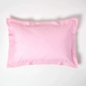 Homescapes Egyptian Cotton Oxford Pillowcase - Pink - 200 TC Homescapes Egyptian Cotton Oxford Pillowcase - Pink - 200 TC