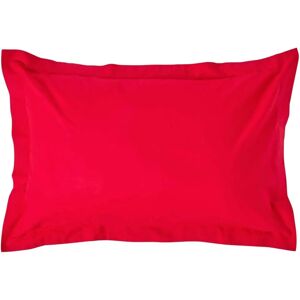 Homescapes Egyptian Cotton Oxford Pillowcase - Red - 48x74cm - 400 TC Homescapes Egyptian Cotton Oxford Pillowcase - Red - 48x74cm - 400 TC