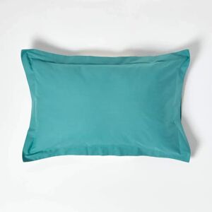 Homescapes Egyptian Cotton Pillowcase - 48x74cm - Teal - Standard Homescapes Egyptian Cotton Pillowcase - 48x74cm - Teal - Standard