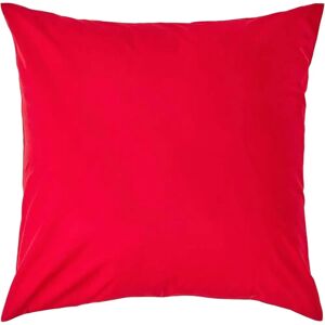 Homescapes Red Egyptian Cotton Pillow Case - 80x80cm, 200 TC Homescapes Red Egyptian Cotton Pillow Case - 80x80cm, 200 TC