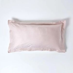 Homescapes Dusty Pink Egyptian Cotton King Size Pillowcase - 330 TC Homescapes Dusty Pink Egyptian Cotton King Size Pillowcase - 330 TC