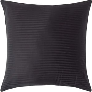 Homescapes Black Egyptian Cotton Pillowcase - 80x80 cm - Pillowcase Homescapes Black Egyptian Cotton Pillowcase - 80x80 cm - Pillowcase