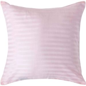 Homescapes Pink Satin Stripe Pillowcase - 40x40 cm Egyptian Cotton 330 TC Homescapes Pink Satin Stripe Pillowcase - 40x40 cm Egyptian Cotton 330 TC