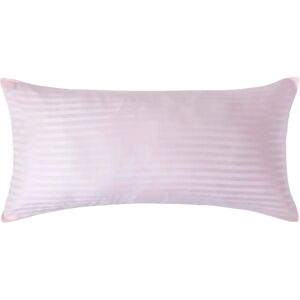Homescapes Egyptian Cotton Satin Stripe Pillowcase - 40x80cm Pink Homescapes Egyptian Cotton Satin Stripe Pillowcase - 40x80cm Pink