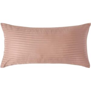 Homescapes Taupe Egyptian Cotton Satin Stripe Pillowcase - 40 x 80 cm Homescapes Taupe Egyptian Cotton Satin Stripe Pillowcase - 40 x 80 cm
