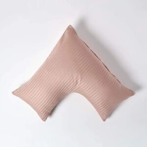 Homescapes Taupe Egyptian Cotton Super Soft V-Shaped Pillowcase - Bed Linen Homescapes Taupe Egyptian Cotton Super Soft V-Shaped Pillowcase - Bed Linen