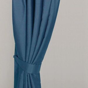 Homescapes Navy Blue Herringbone Curtain Tie Back Pair - Curtain Tie Backs Homescapes Navy Blue Herringbone Curtain Tie Back Pair - Curtain Tie Backs