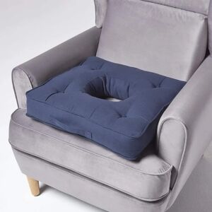 Homescapes Orthopaedic Cotton Armchair Booster Cushion - Pressure Relief Homescapes Orthopaedic Cotton Armchair Booster Cushion - Pressure Relief