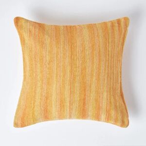 Homescapes Cotton Chenille Tie Dye Cushion Cover - 45cm x 45cm Rust Homescapes Cotton Chenille Tie Dye Cushion Cover - 45cm x 45cm Rust