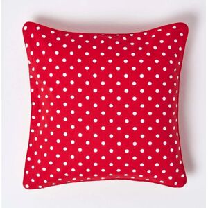 Homescapes Cotton Polka Dots Cushion Cover - Cushion Cover Homescapes Cotton Polka Dots Cushion Cover - Cushion Cover