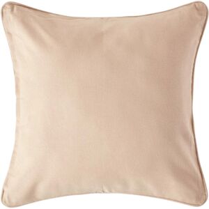 Homescapes Cotton Cushion Cover - Beige - 30cm x 30cm - Cushion Cover Homescapes Cotton Cushion Cover - Beige - 30cm x 30cm - Cushion Cover