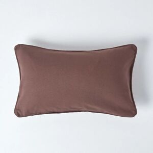Homescapes Cotton Chocolate Cushion Cover - Cushion Cover Homescapes Cotton Chocolate Cushion Cover - Cushion Cover