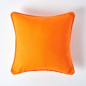 Homescapes Cotton Plain Cushion Cover - Cushion Cover Homescapes Cotton Plain Cushion Cover - Cushion Cover