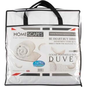 Homescapes Kids 10.5 Tog Goose Feather & Down Duvet - Duvet Homescapes Kids 10.5 Tog Goose Feather & Down Duvet - Duvet
