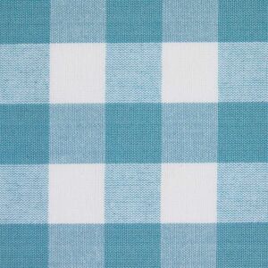 Homescapes Blue Cotton Check Fabric - 150cm Wide Homescapes Blue Cotton Check Fabric - 150cm Wide