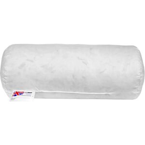 Homescapes Duck Feather Bolster Cushion White 45x20cm - Cushion Insert Homescapes Duck Feather Bolster Cushion White 45x20cm - Cushion Insert