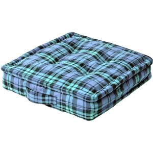 Homescapes Cotton Black Watch Tartan Floor Cushion - Floor Cushion Homescapes Cotton Black Watch Tartan Floor Cushion - Floor Cushion