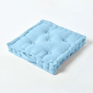 Homescapes Homescapes Blue Floor Cushion - Floor Cushion Homescapes Homescapes Blue Floor Cushion - Floor Cushion