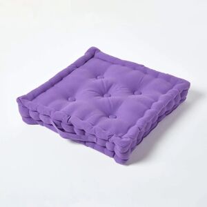 Homescapes Homescapes Purple Floor Cushion - Floor Cushion Homescapes Homescapes Purple Floor Cushion - Floor Cushion