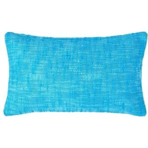 Homescapes Nirvana Cotton Teal Cushion Cover - Cushion Cover Homescapes Nirvana Cotton Teal Cushion Cover - Cushion Cover
