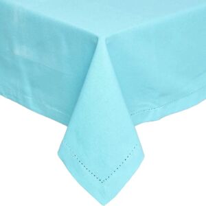 Homescapes Blue Cotton Tablecloth - 137x228cm, Unisex Homescapes Blue Cotton Tablecloth - 137x228cm, Unisex