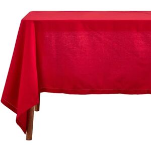 Homescapes Red Cotton Tablecloth - Tablecloth Homescapes Red Cotton Tablecloth - Tablecloth