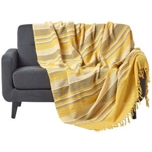 Homescapes Cotton Morocco Striped Throw - Sofa or Bed Cover Homescapes Cotton Morocco Striped Throw - Sofa or Bed Cover