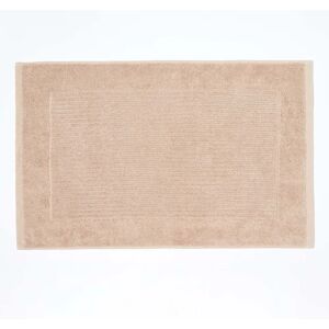 Homescapes Beige Cotton Bath Mat - Bath Mat Homescapes Beige Cotton Bath Mat - Bath Mat