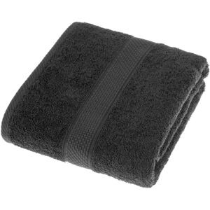 Homescapes Black Bath Towel - Bath Towel Homescapes Black Bath Towel - Bath Towel