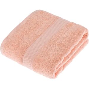 Homescapes Peach Bath Towel - Turkish Cotton - 500 GSM Homescapes Peach Bath Towel - Turkish Cotton - 500 GSM