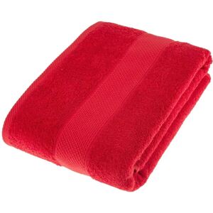 Homescapes Red Bath Sheet 100% Turkish Cotton - Bath Towel Homescapes Red Bath Sheet 100% Turkish Cotton - Bath Towel