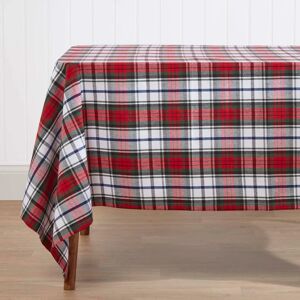 Homescapes Macduff Tartan Christmas Tablecloth - Festive Cotton Decor Homescapes Macduff Tartan Christmas Tablecloth - Festive Cotton Decor