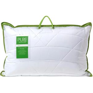 Homescapes Organic Bamboo Pillow for Back Sleepers - White Homescapes Organic Bamboo Pillow for Back Sleepers - White