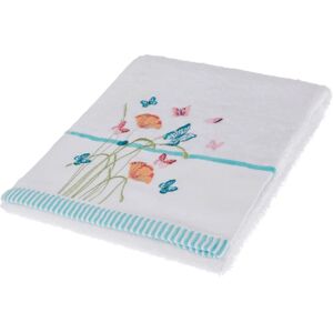 Homescapes White Butterfly Turkish Cotton Towel - Towel Homescapes White Butterfly Turkish Cotton Towel - Towel